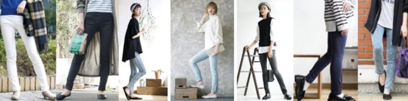 穿いてない軽さ、デニム『スキニー レディースパンツ情報サイト